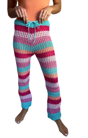 Cute in Crochet Beach Pants