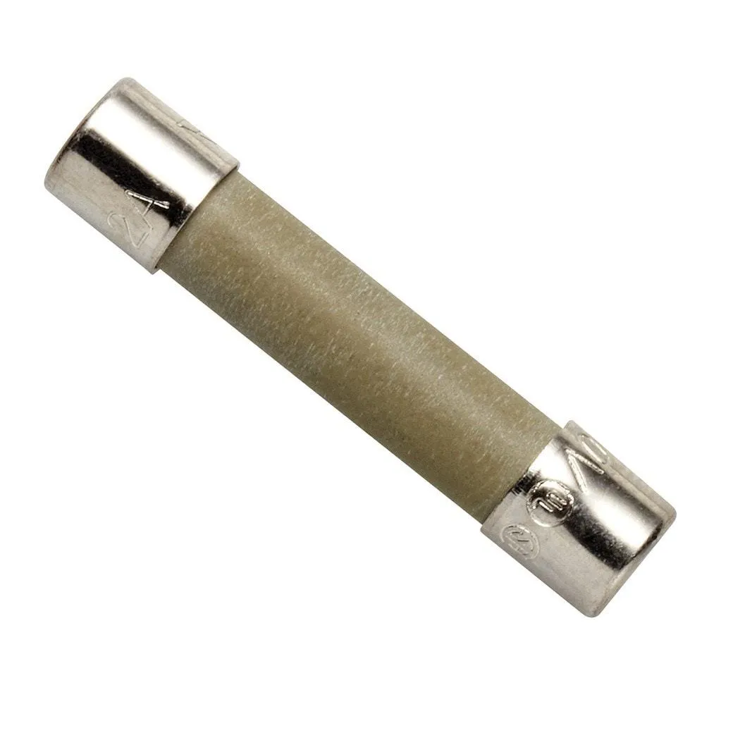 2A Slow-Blow Ceramic Fuses 1-1/4" x 1/4" (2-Pack)