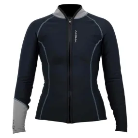 Akona AQ-Tec Long Sleeve Front Zip Womens Top