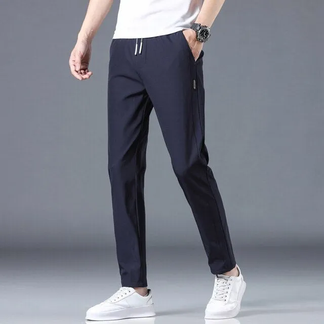 Antonios Casual Slim Fit Trousers Men