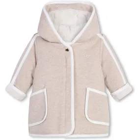 Baby Girls Organic Cotton Faux Coat