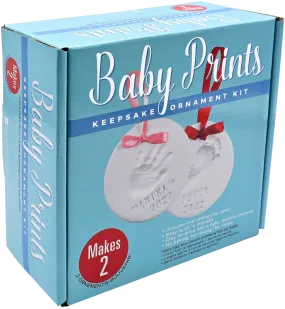 Baby Prints Keepsake Ornament Kit