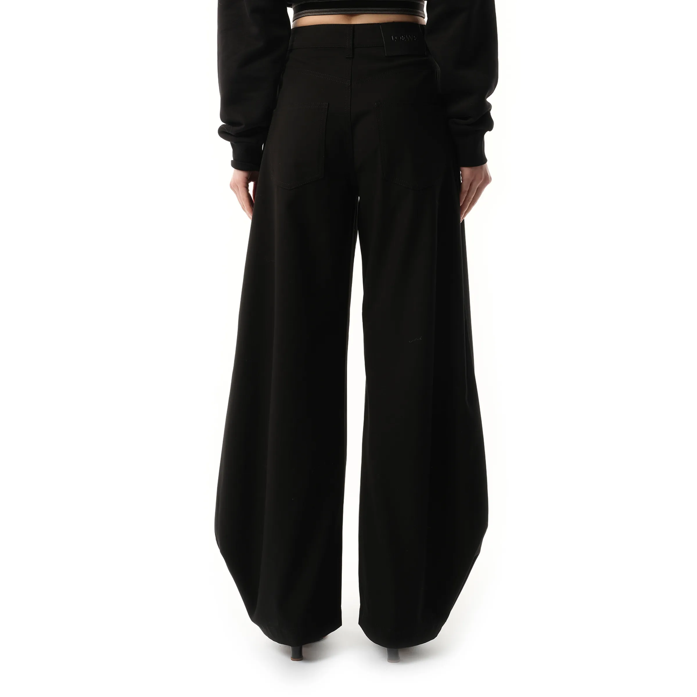 Balloon Trousers AF in Black