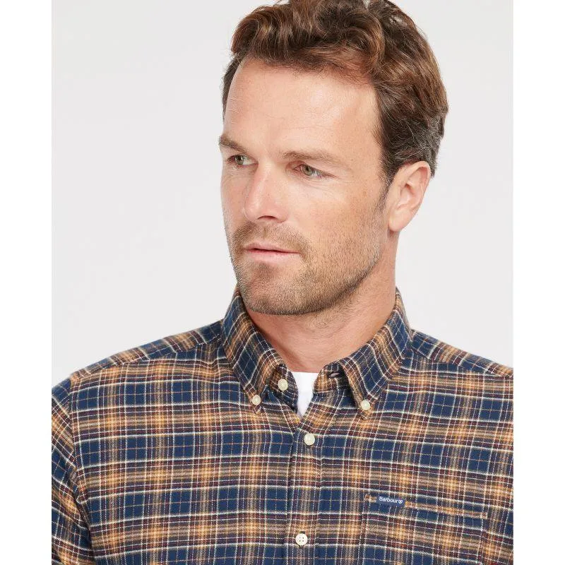 Barbour Alderton Mens Tailored Shirt - Navy