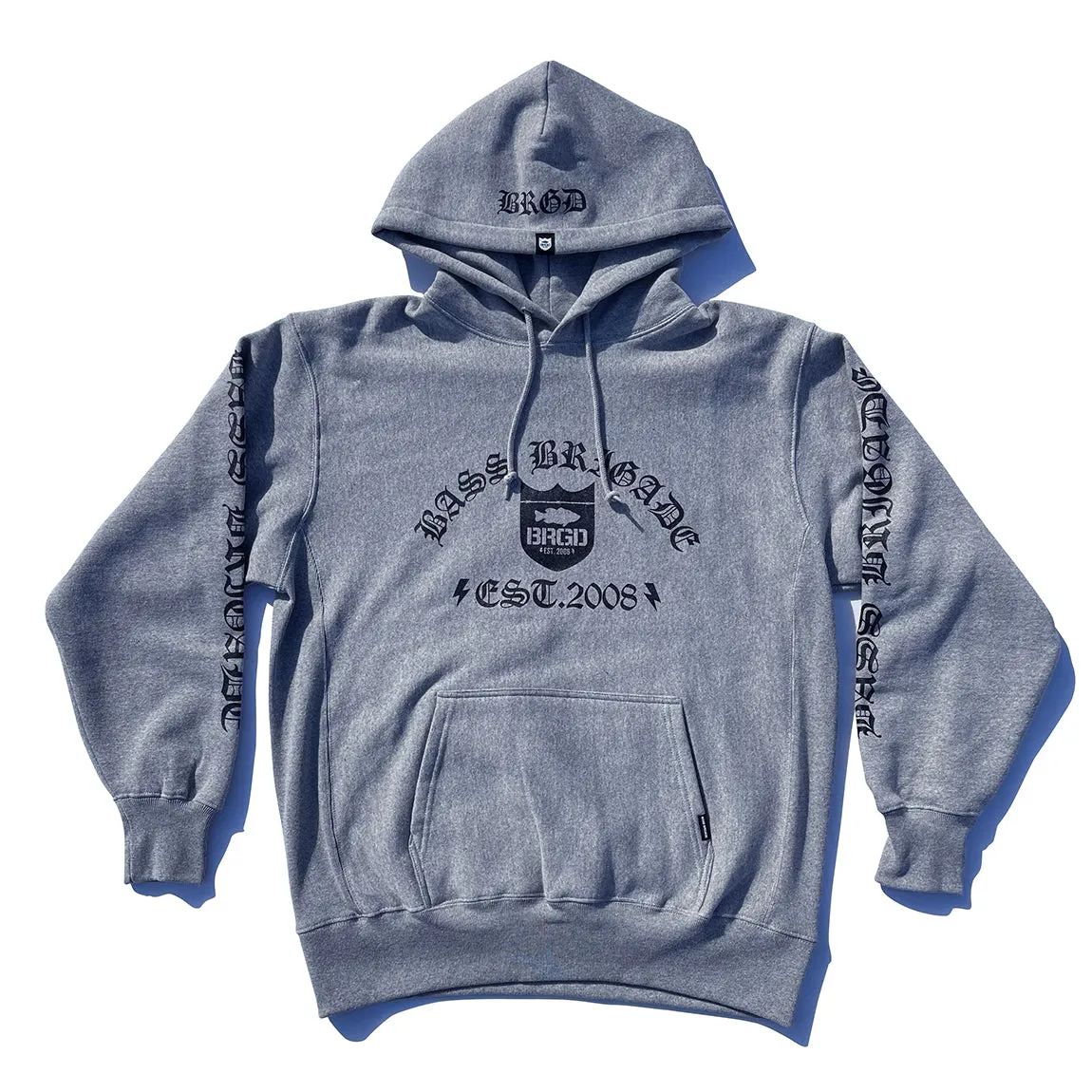 BASS BRIGADE BL HOODIE - GREY