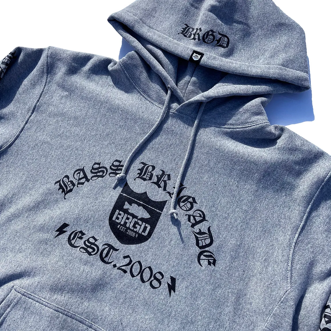 BASS BRIGADE BL HOODIE - GREY