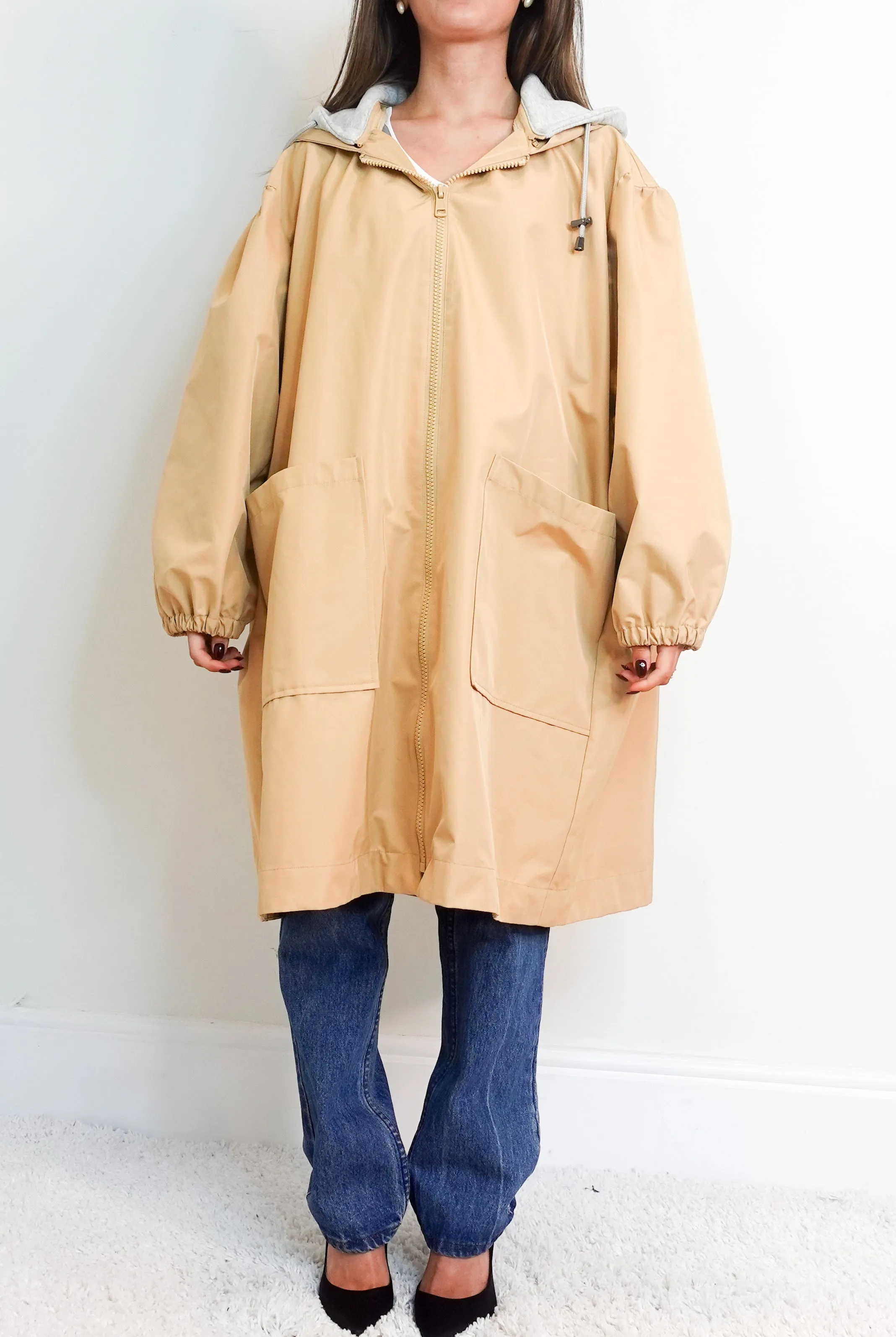 Beige raincoat RRP £300