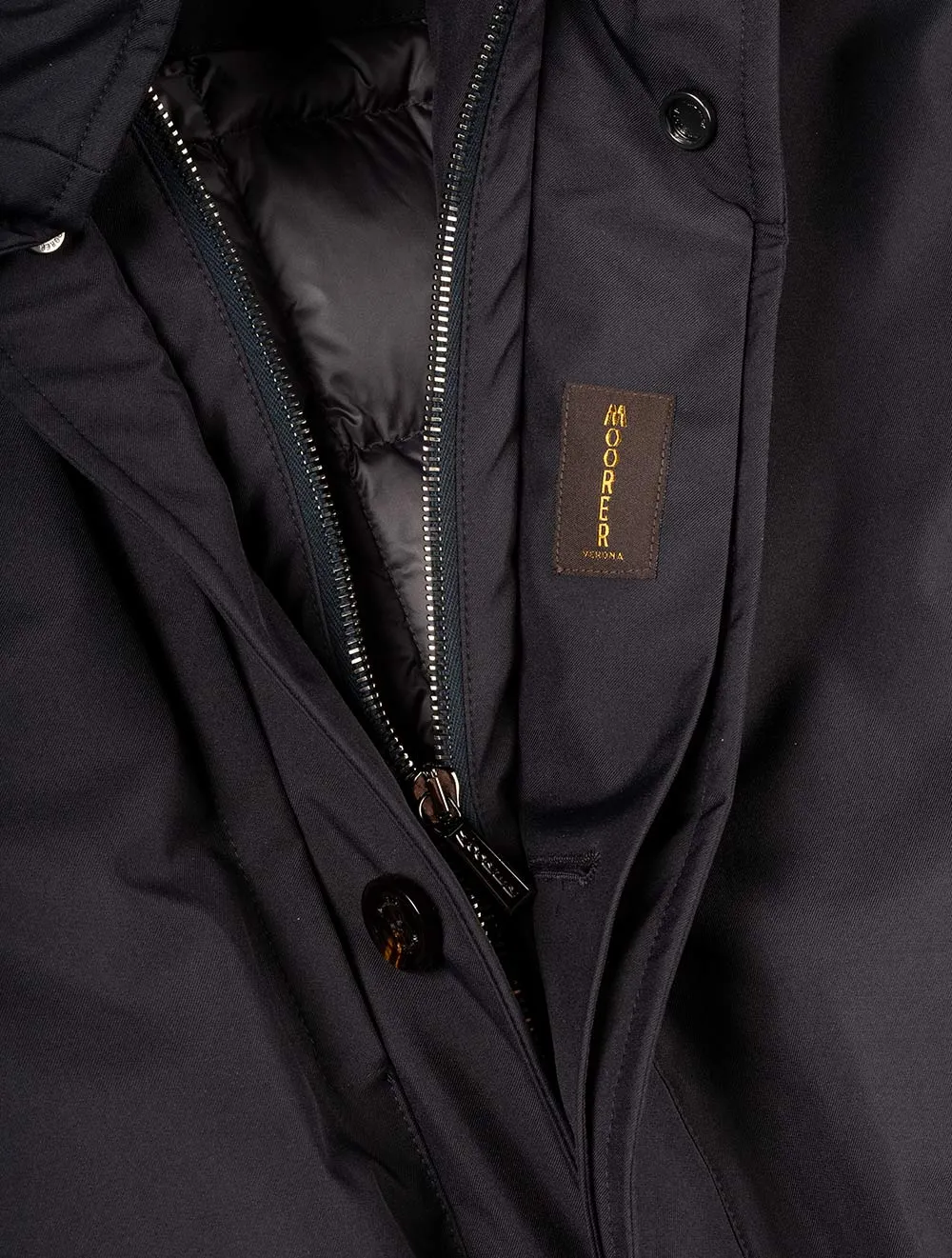 Bernier Down Coat Navy