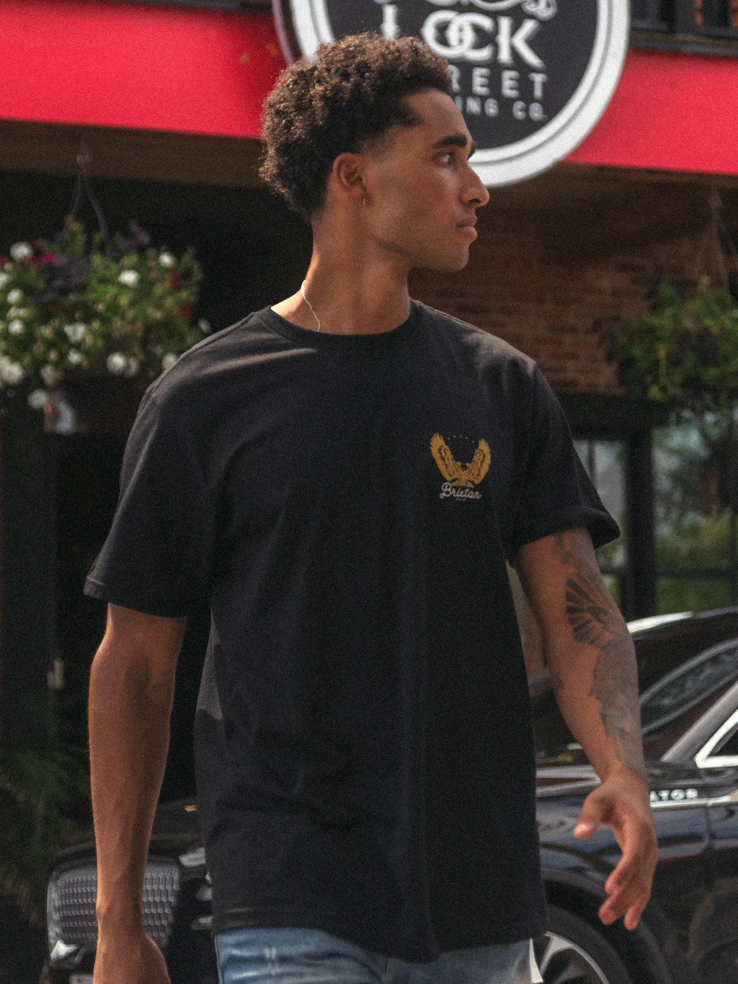 BRIXTON TALON T-SHIRT - CLEARANCE