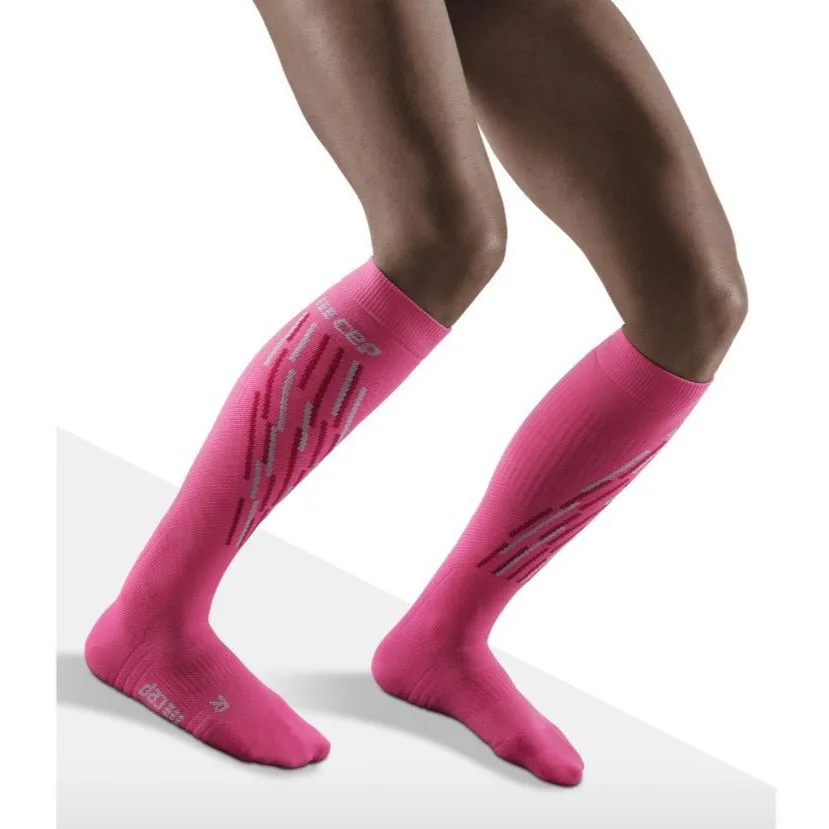 CEP Ski Thermo Tall Compression Socks, Women