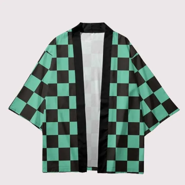 Checked Haori