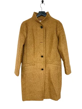 Coat Faux Fur & Sherpa By J. Crew In Brown, Size: 2