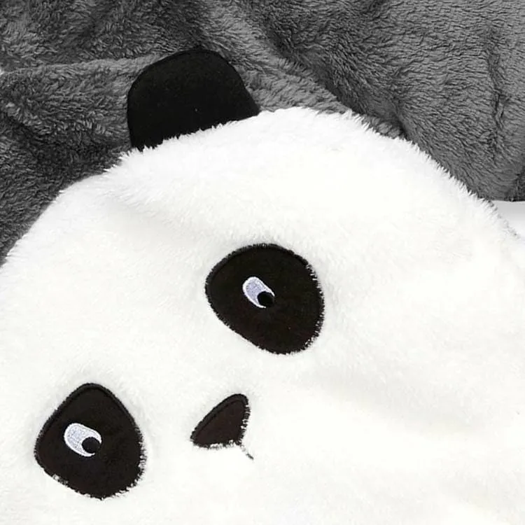 Cute Panda Hooded Rompers