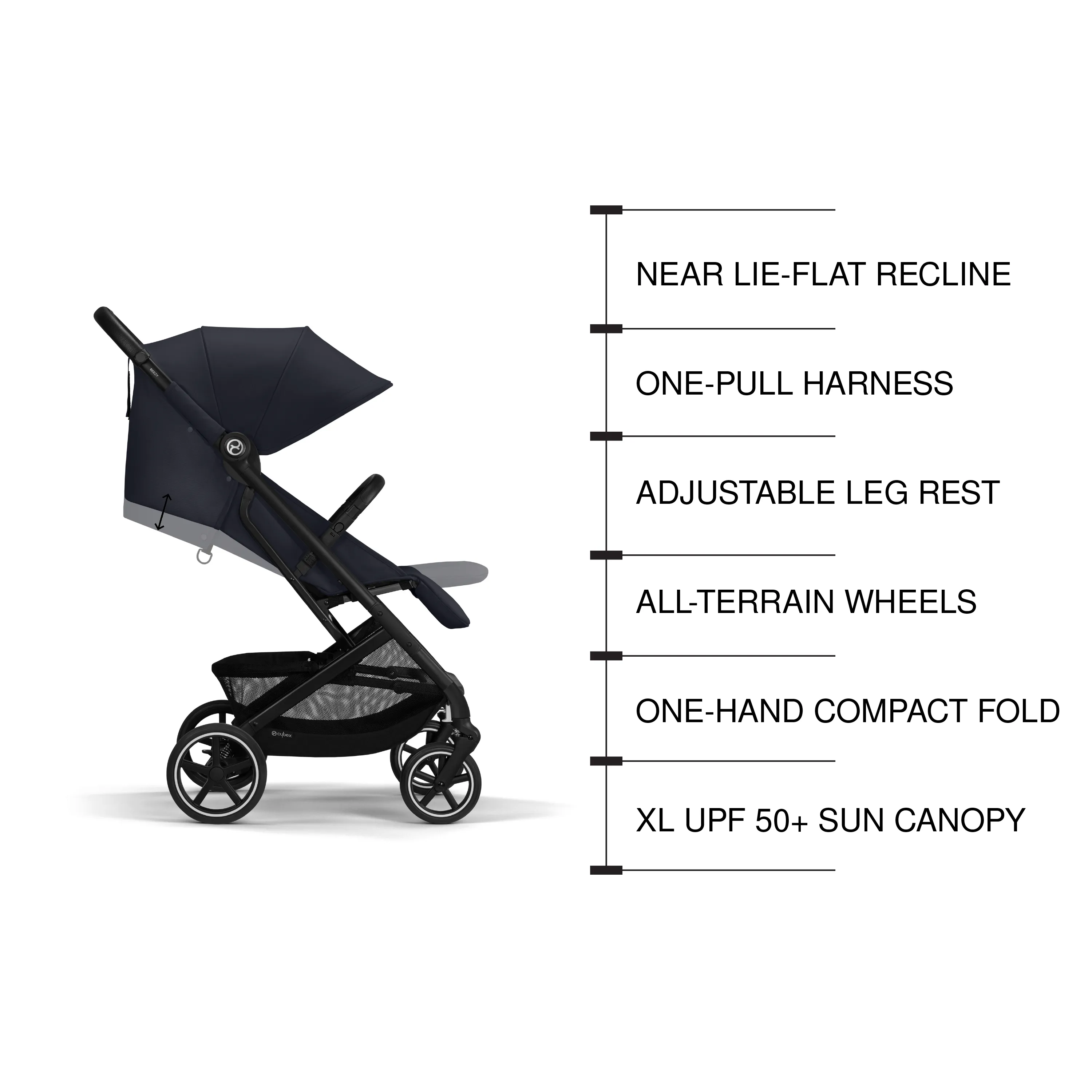 Cybex Gold Beezy 2 Compact City Stroller