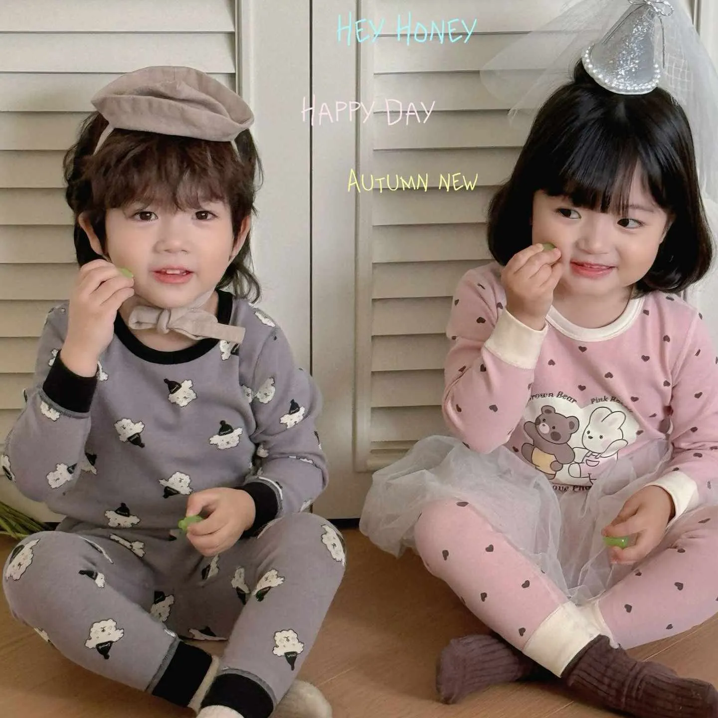 DXJ Kids Cozy Pyjama Set 2