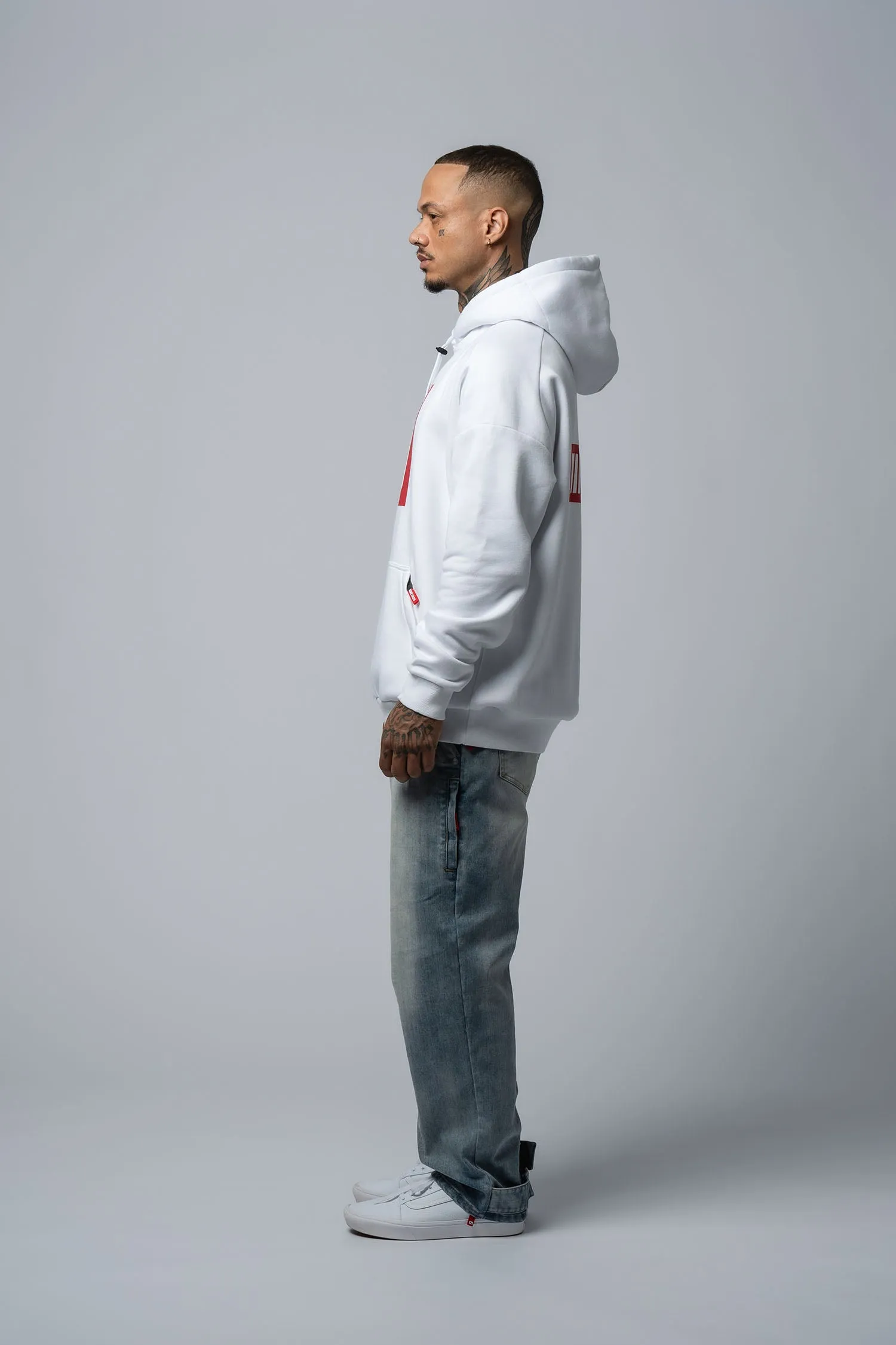 EDT- OVERSIZE HOODIE White