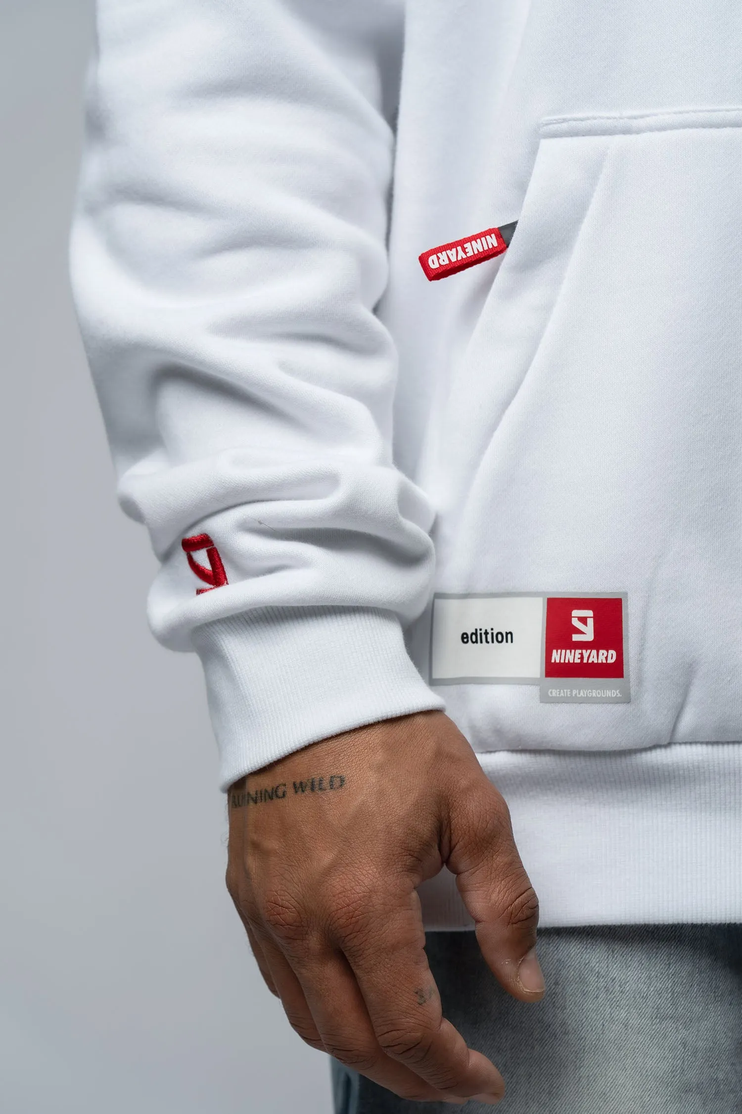 EDT- OVERSIZE HOODIE White