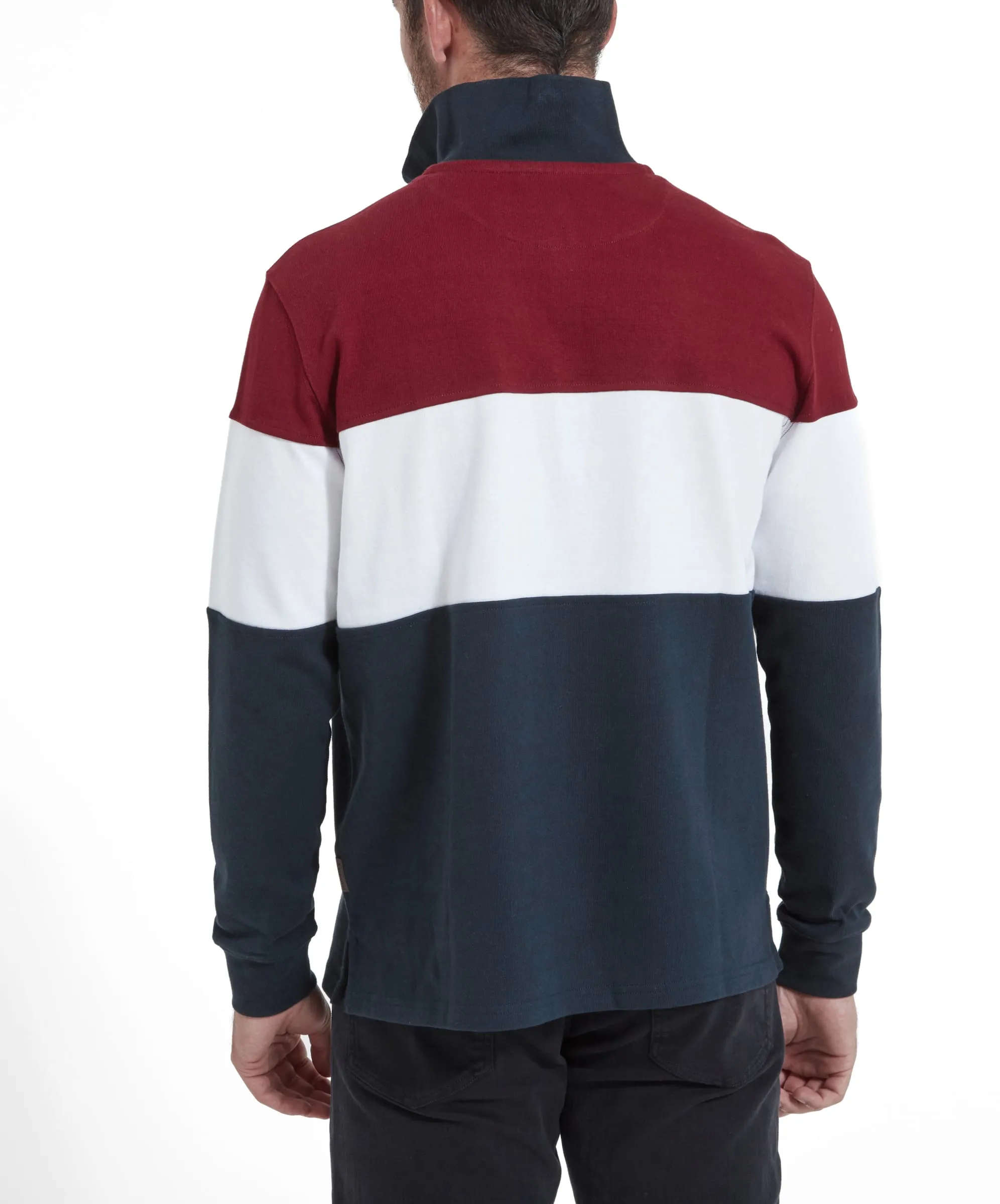 Exeter Heritage Quarter Zip Sweatshirt - Bordeaux