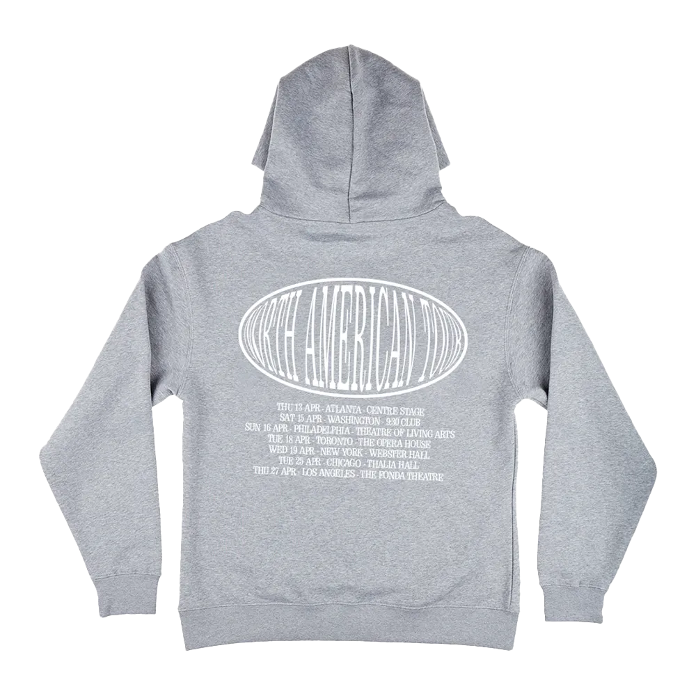 FLO, North America Tour Hoodie: Heather Grey