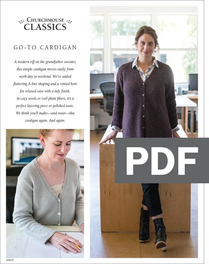 Go-To Cardigan Pattern