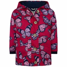 Hatley Fluttering Kaleidoscope Coated Cotton Raincoat