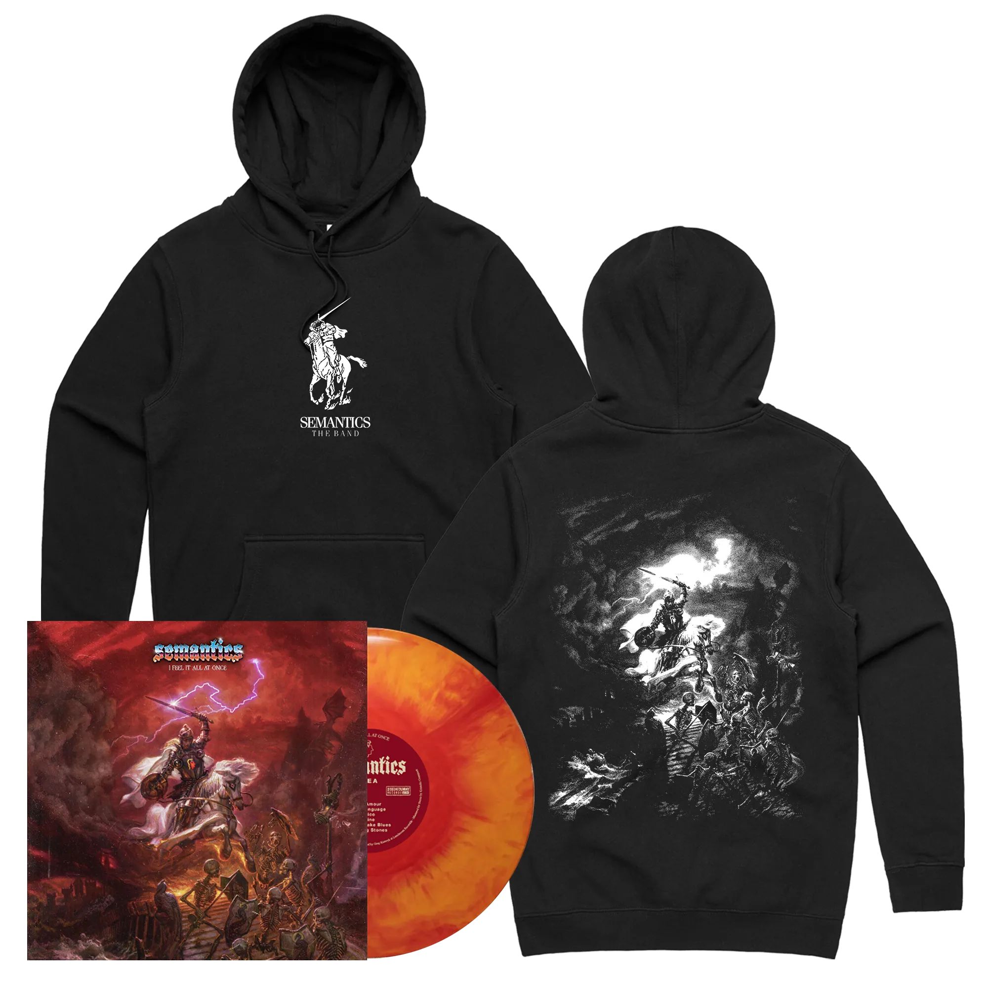 I Feel It All At Once LP   Hoodie Bundle