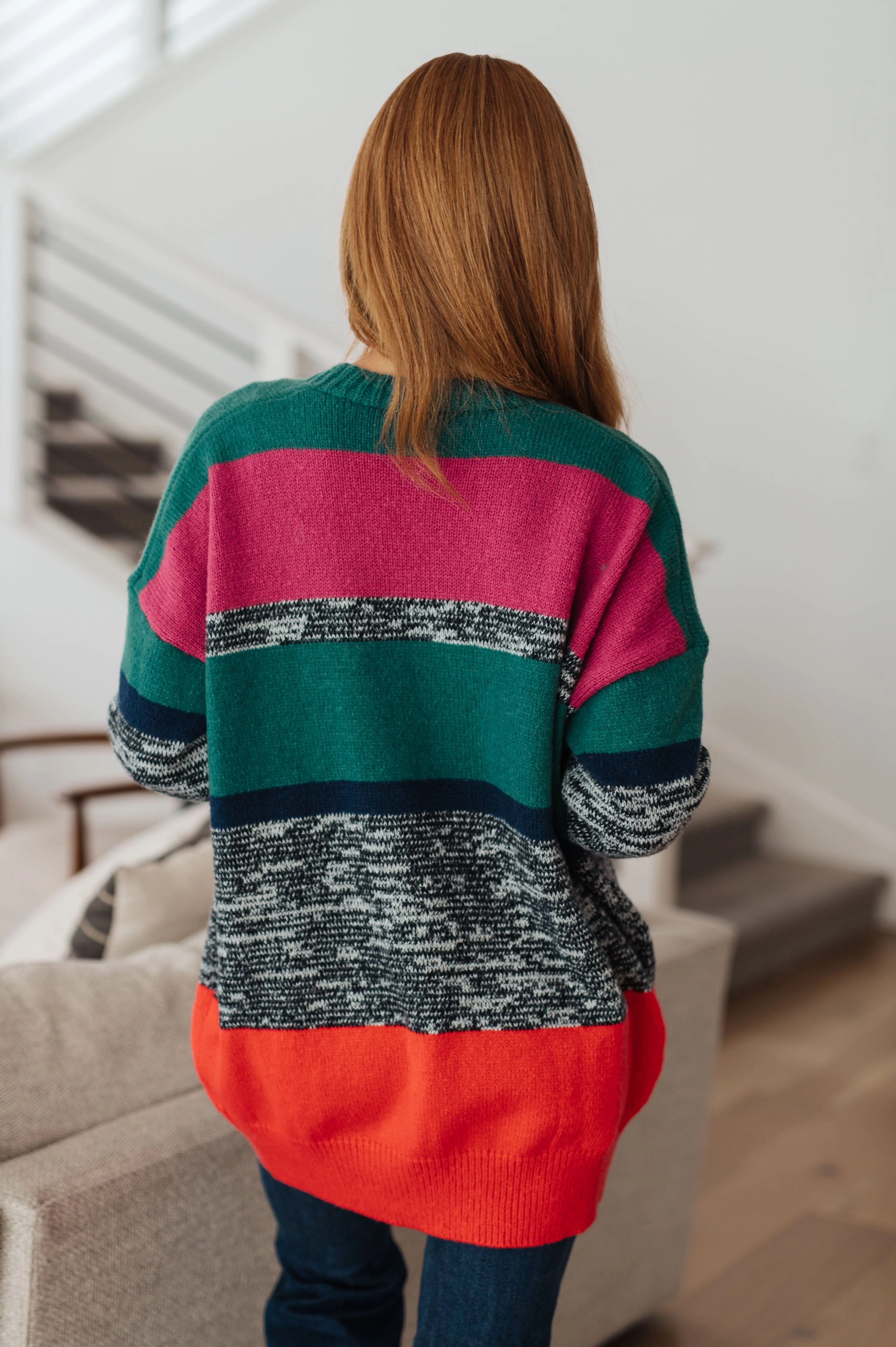 Keep it Cozy Striped Cardigan - Haptics