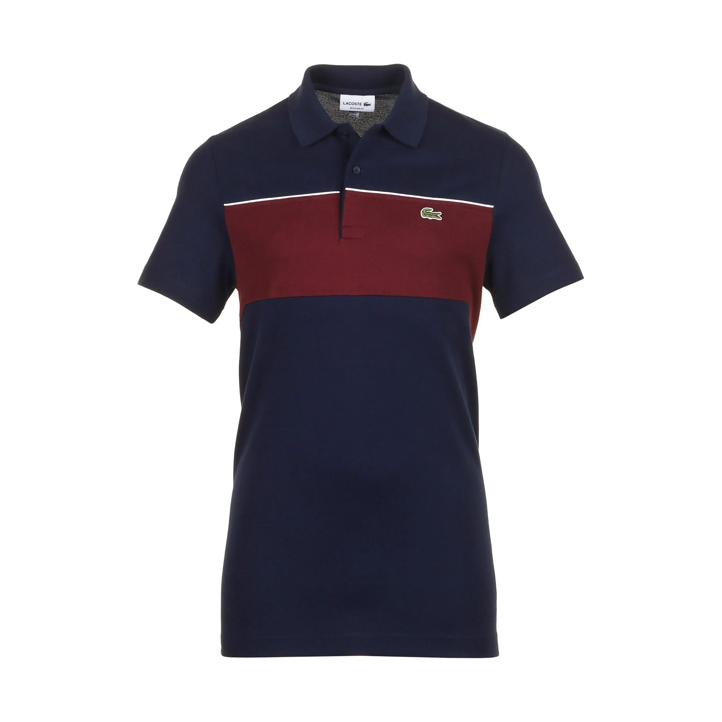 Lacoste Classic Colour Block Pique Polo Shirt