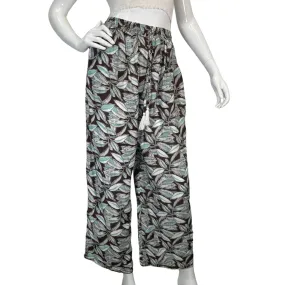 Lani Lau Hawaii Brown Palazzo Pants