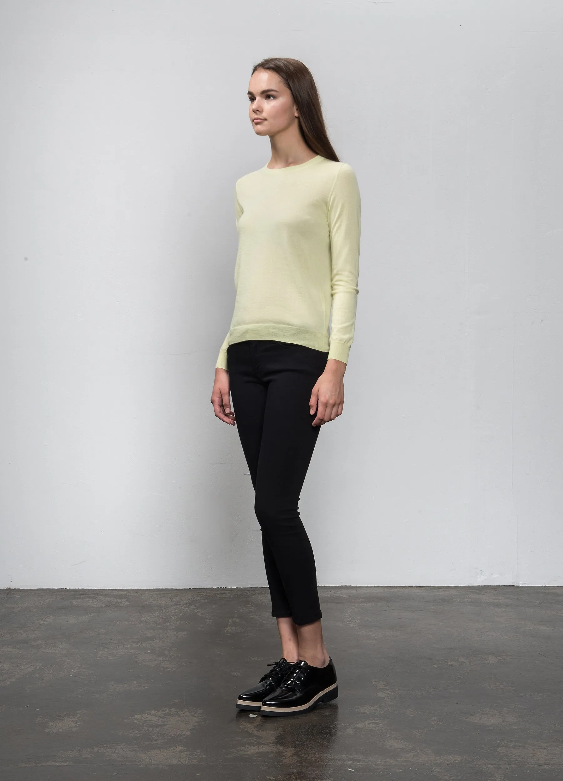 Lightweight Crew Neck_Key Lime