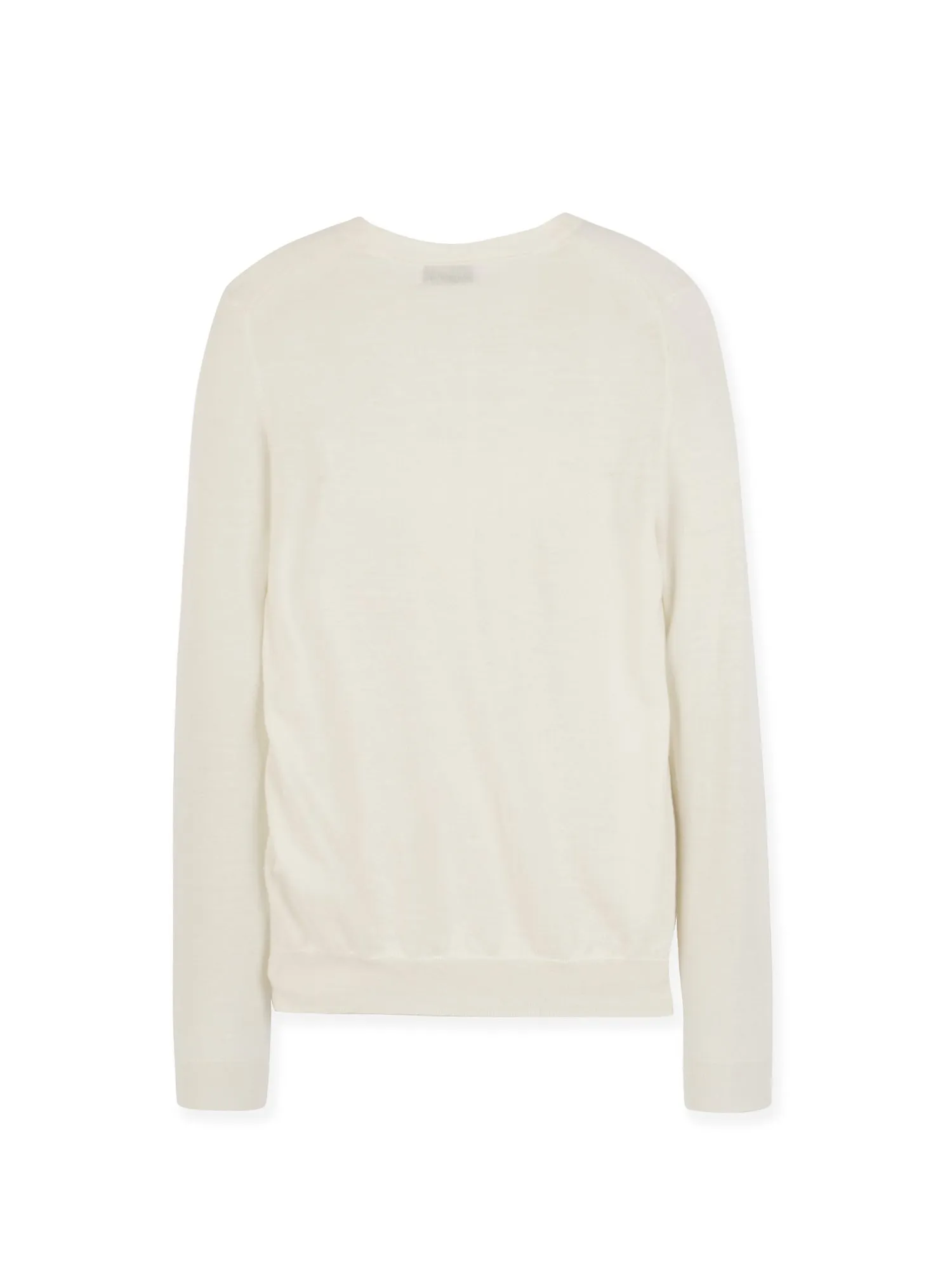 Lightweight Crew Neck_Parchment