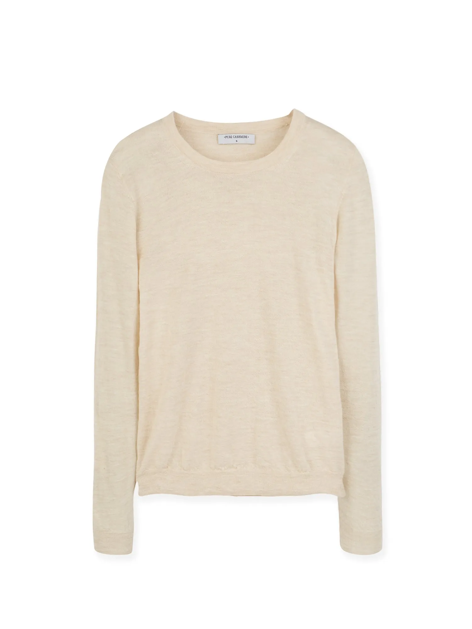 Lightweight Crew Neck_Porridge