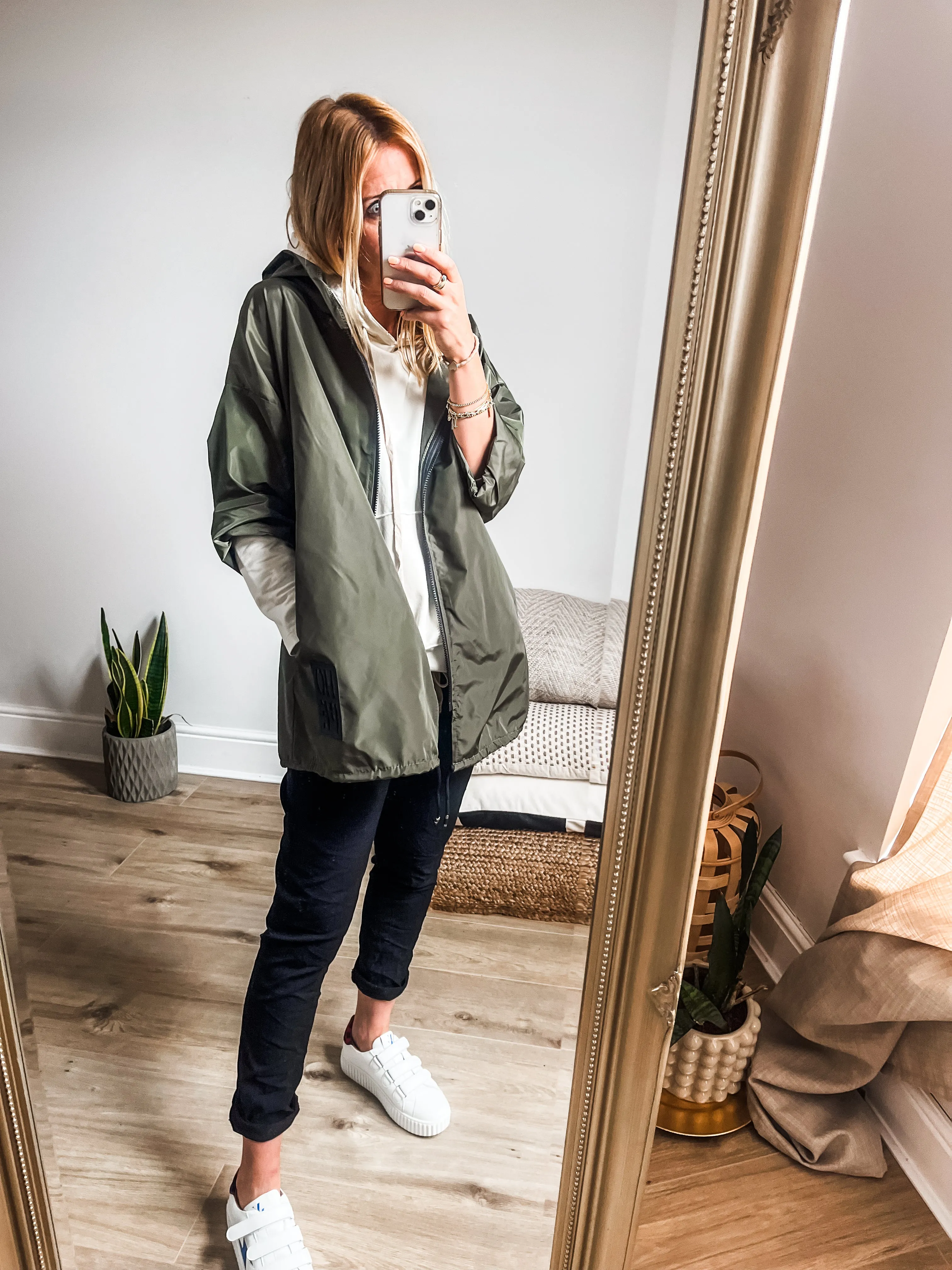 Lightweight Hooded Raincoat