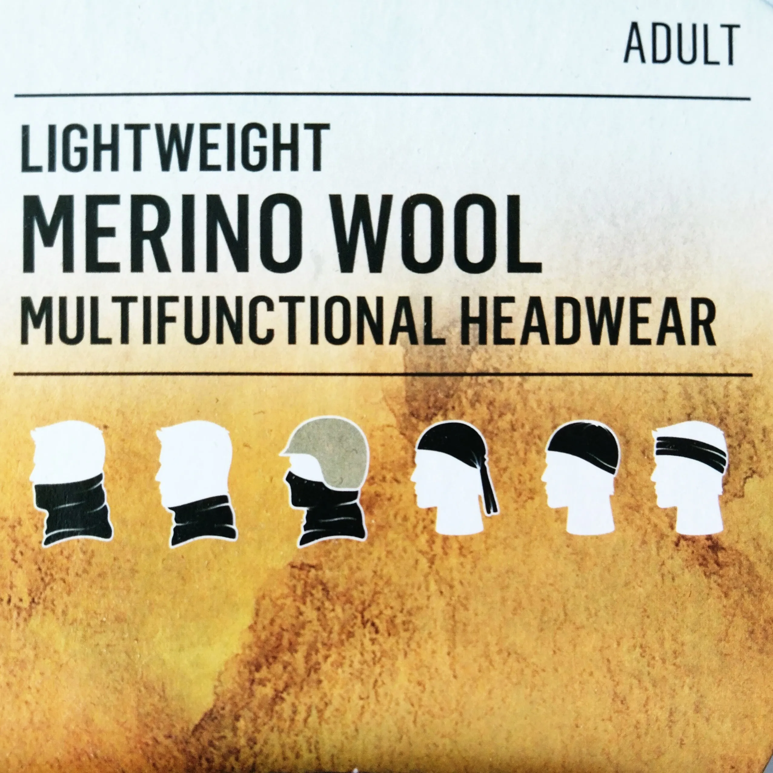 Lightweight Merino Wool Buff