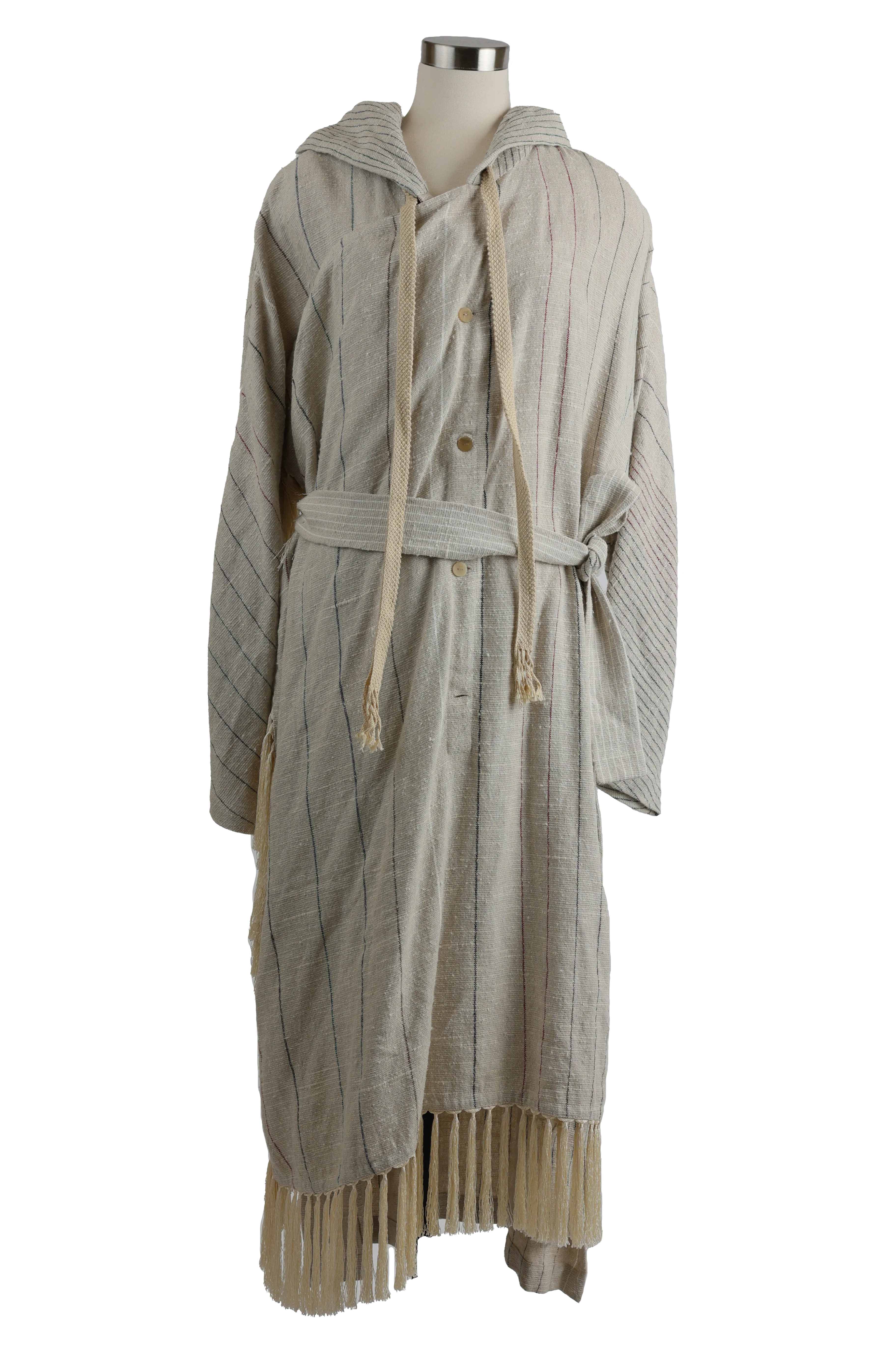 Linen Wrap Robe