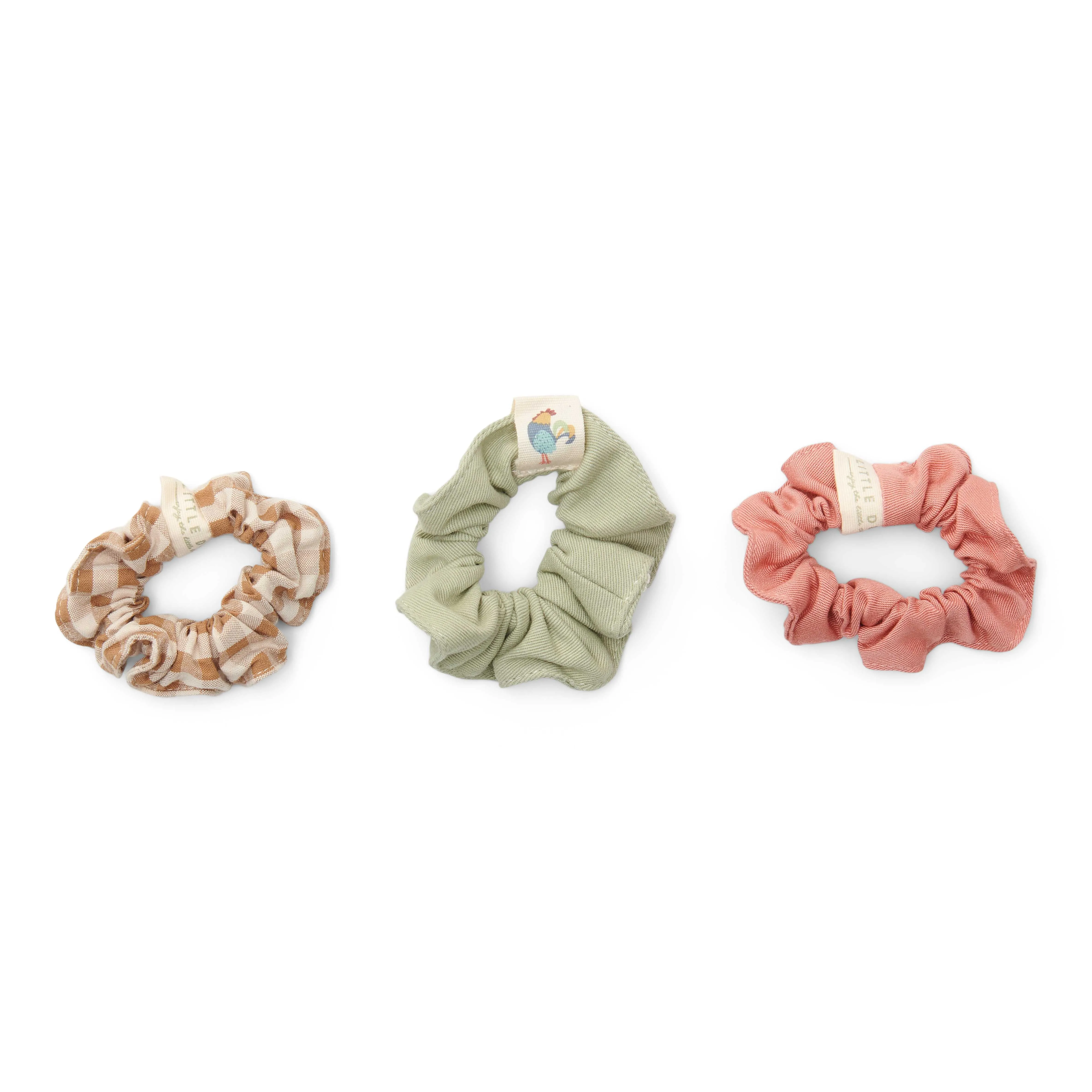 Little Dutch Kleuter Winter Scrunchie 3-Pack Multi - One Size | Meerkleurig