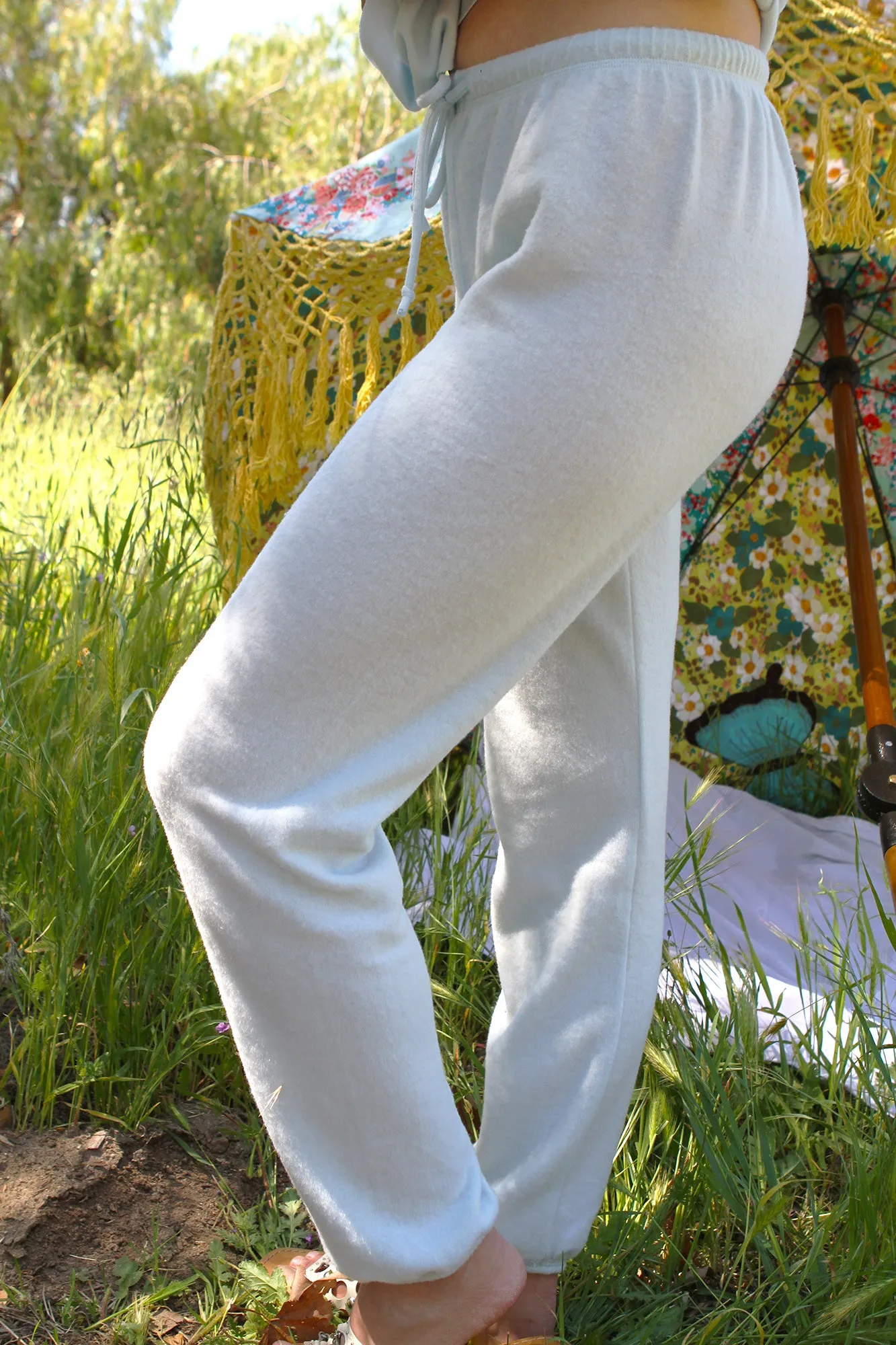 Loungy Sweatpant Ice Blue