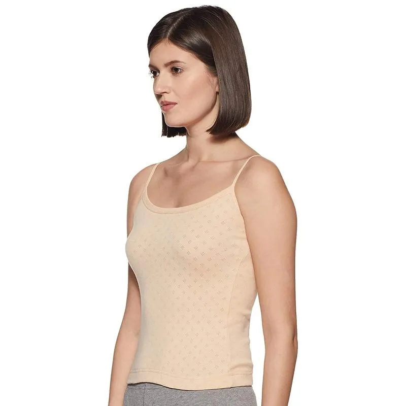 Lovable Women's Thermal Spaghetti Top