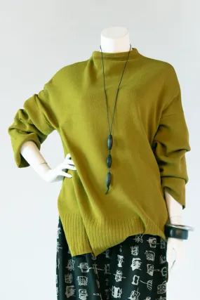 L/S Tunic in Avocado Mi-Nu