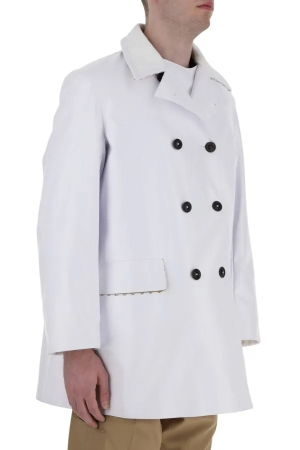 MAISON MARGIELA | Chalk PVC trench coat