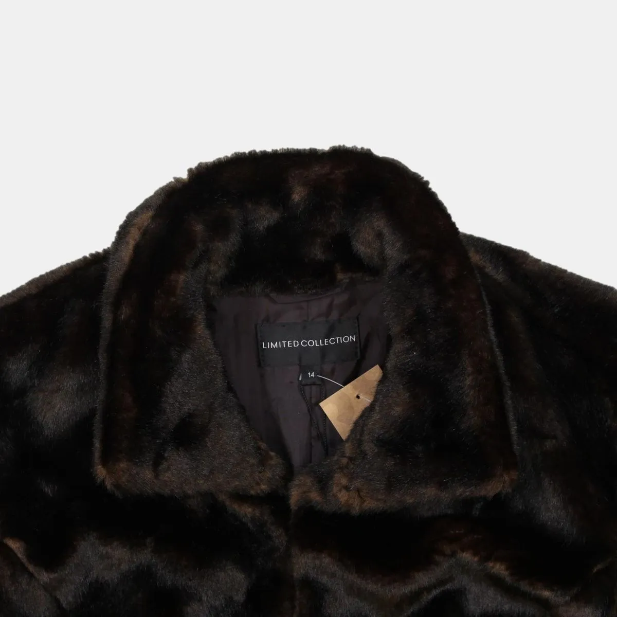 Marks & Spencer Faux Fur Coat