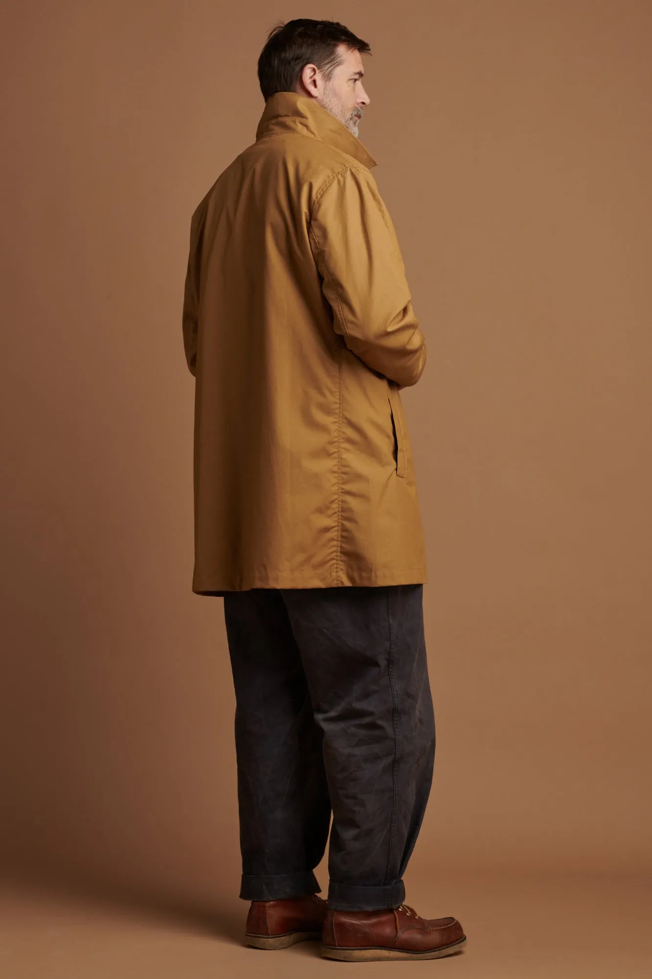 Men's Raincoat - Beige