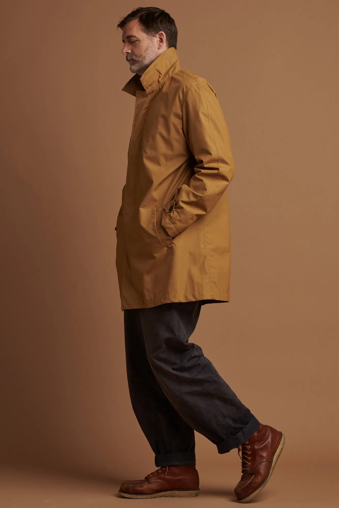 Men's Raincoat - Beige