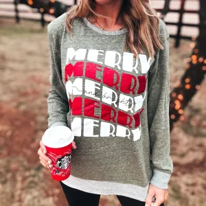 Merry Merry Terry Pullover