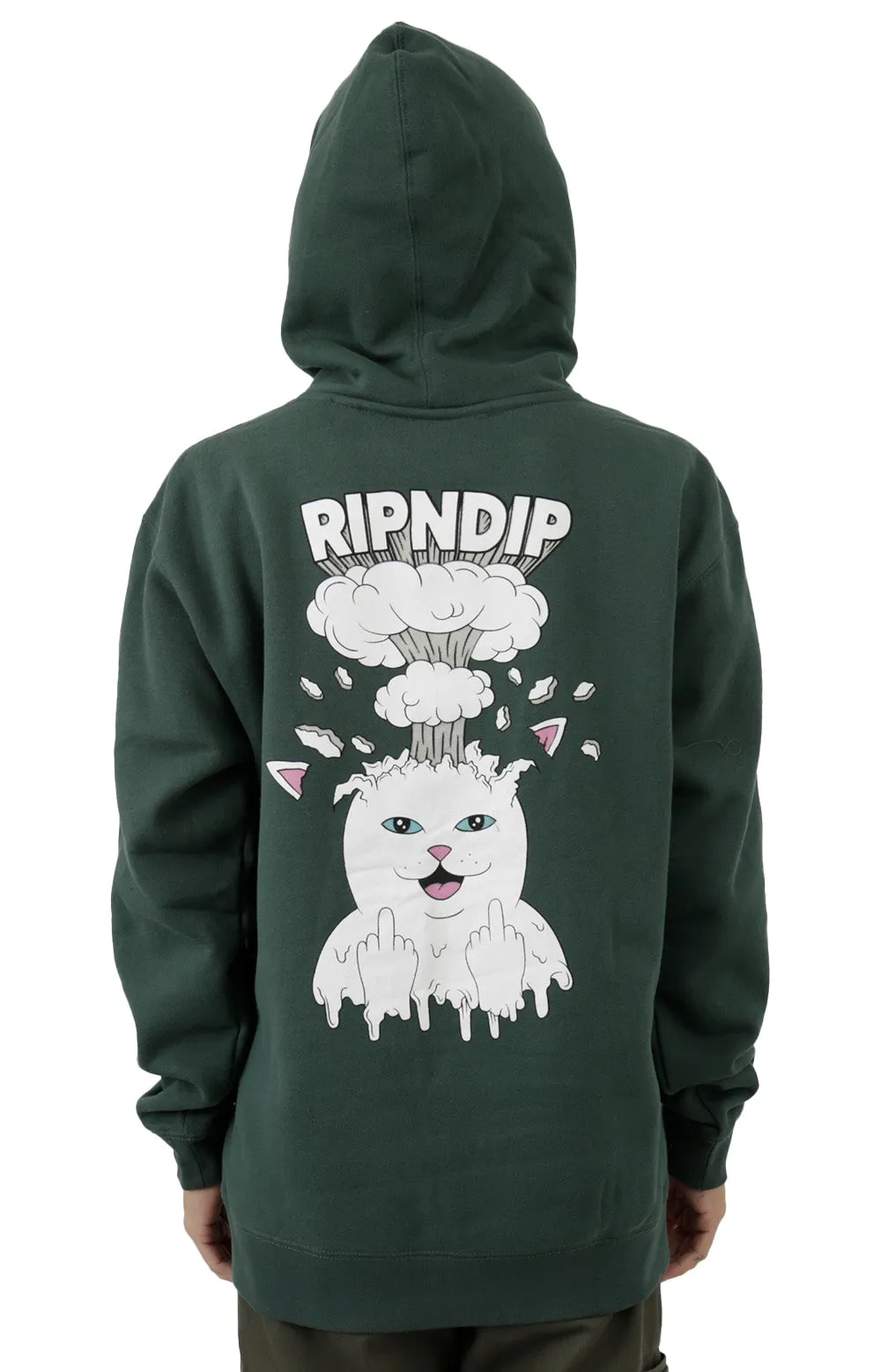 Mind Blown Hoodie - Alpine Green Edition