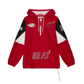 Mitchell and Ness Miami HEAT Origins Anorak Pullover