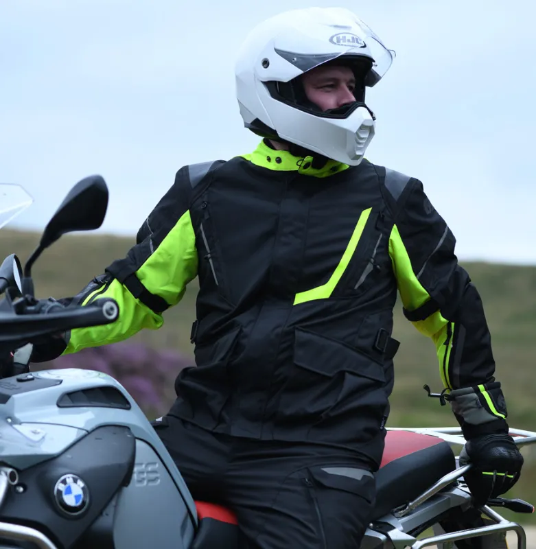 Montreal 4 Waterproof Biker Jacket with Elbow & Shoulder Armour by Oxford