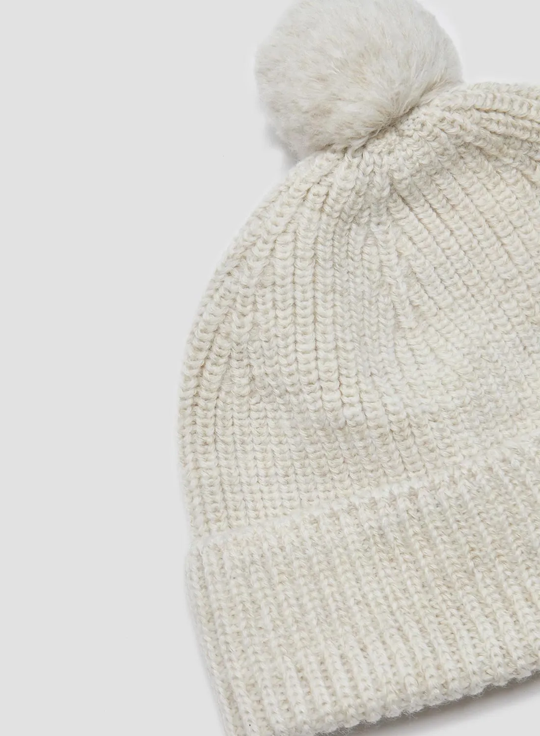 Mountaineer Knit Cap in Ivory