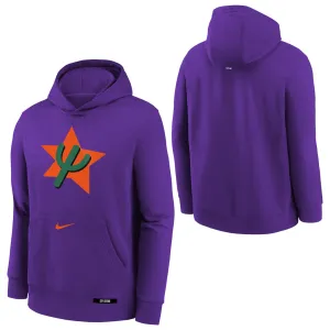 NBA Phoenix Suns Youth Nike City Edition 2024/25 Club Pullover Hoodie