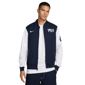 Nike Men's Pumas UNAM Woven Unlined Bomber Jacket - Navy